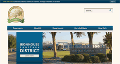 Desktop Screenshot of ironhousesanitarydistrict.com